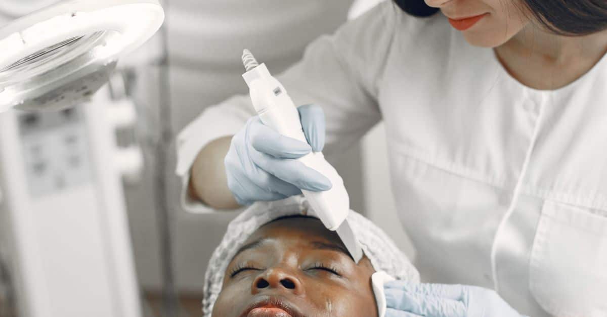 Microneedling facial treatment in Toronto